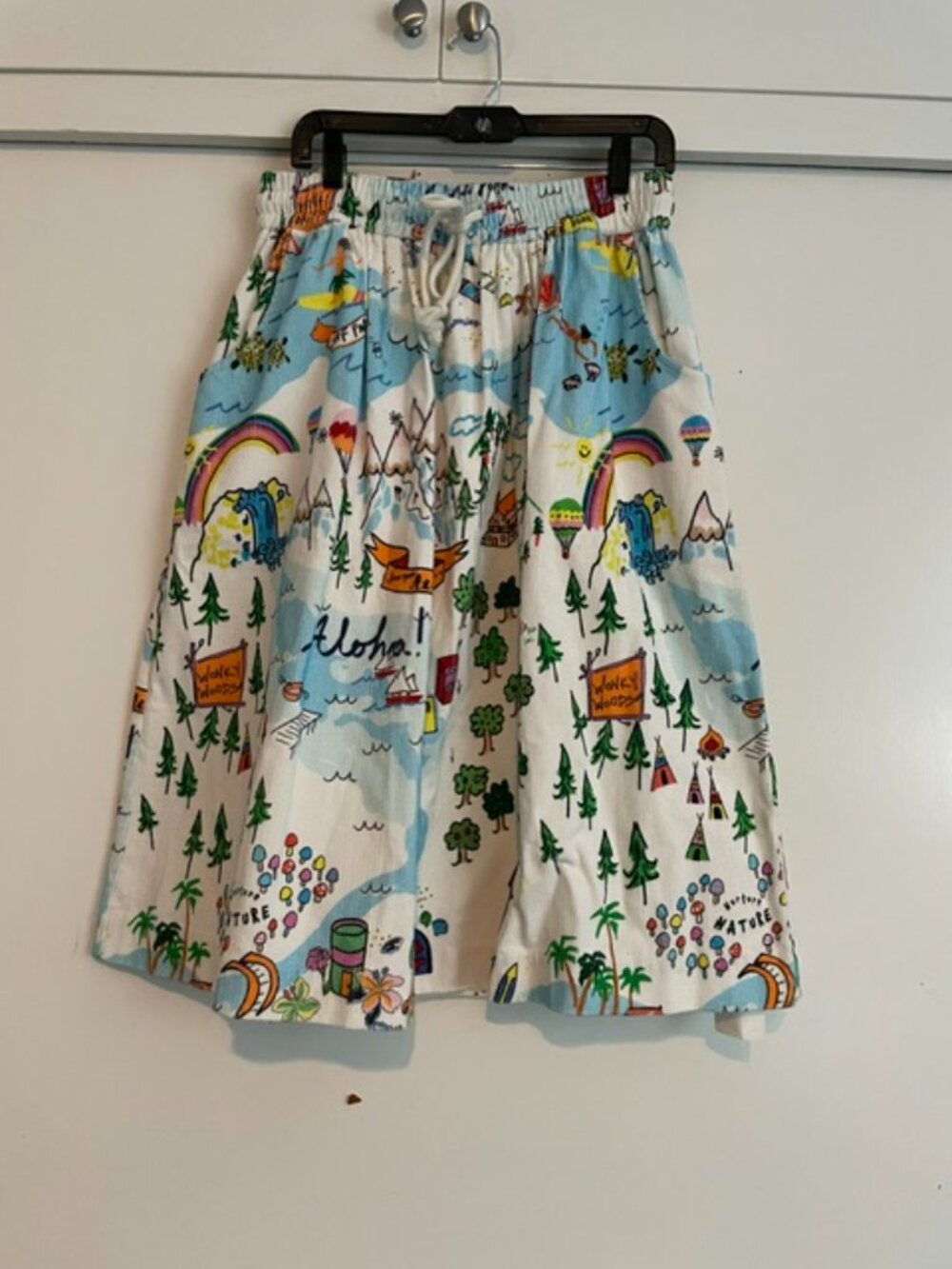 Mira Mikati Colorful Skirt Hippie Festival Euro 40 / US 8 10 Medium RARE $1000 - Picture 3 of 16